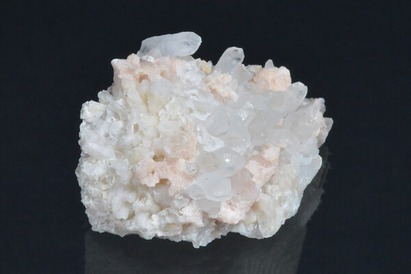 Quartz, Calcite, Rhodochrosite