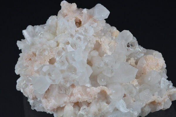 Quartz, Calcite, Rhodochrosite