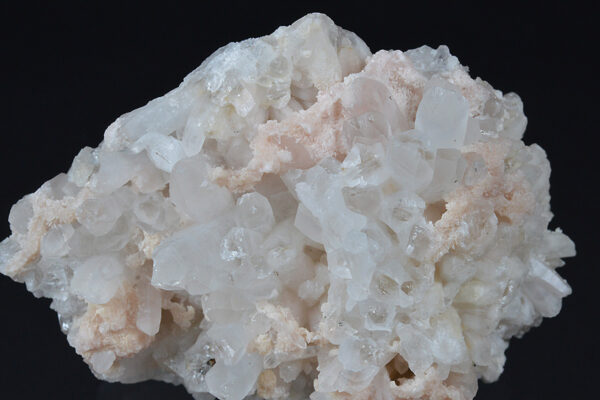Quartz, Calcite, Rhodochrosite