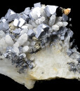 truncated Galena, Quartz, Sphalerite, Pyrite