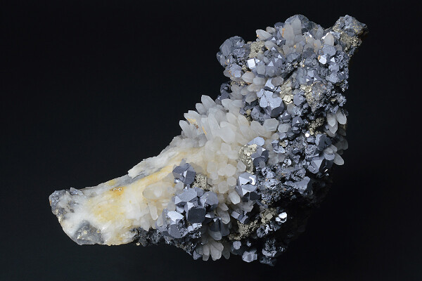 Galena, Quartz, Pyrite, Sphalerite