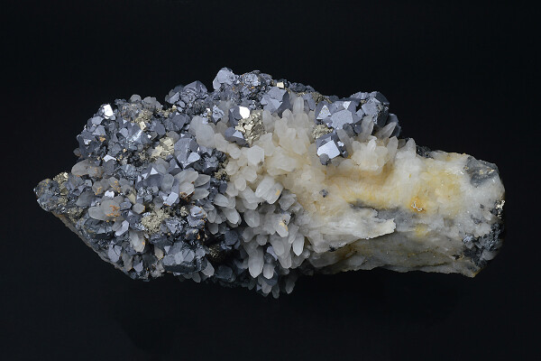 Galena, Quartz, Pyrite, Sphalerite