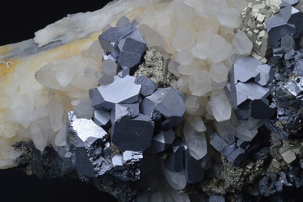 Galena, Quartz, Pyrite, Sphalerite