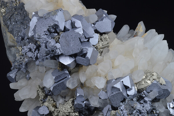 Galena, Quartz, Pyrite, Sphalerite