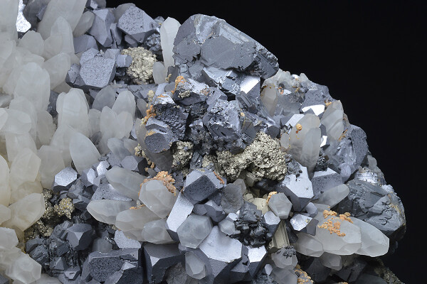 Galena, Quartz, Pyrite, Sphalerite
