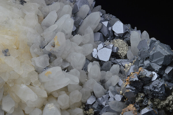 Galena, Quartz, Pyrite, Sphalerite