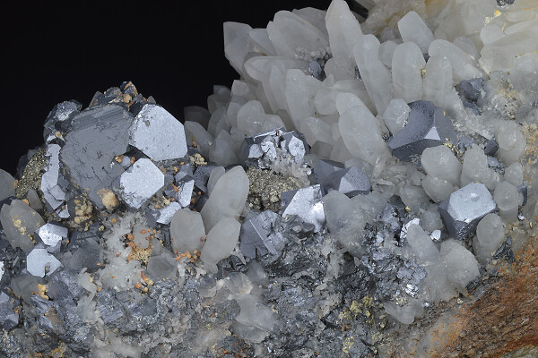 Galena, Quartz, Pyrite, Sphalerite