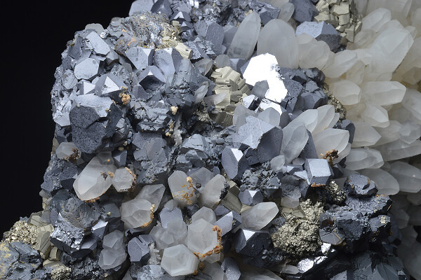 Galena, Quartz, Pyrite, Sphalerite