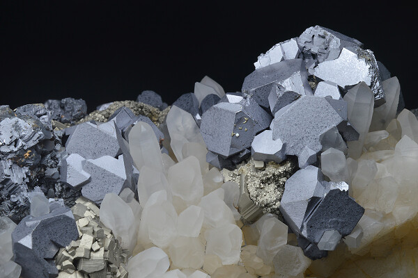 Galena, Quartz, Pyrite, Sphalerite
