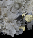 Quartz, Chalcopyrite, Sphalerite