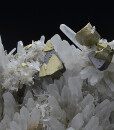 Quartz, Chalcopyrite, Sphalerite