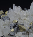 Quartz, Chalcopyrite, Sphalerite
