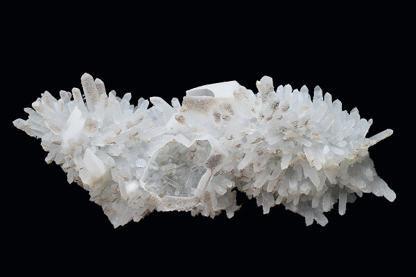 Pseudomorph after Calcite, Quartz, Siderite
