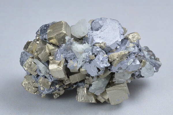 Pyrite, Galena, Quartz - floater