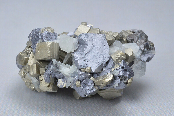 Pyrite, Galena, Quartz - floater