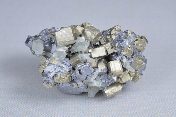 Pyrite, Galena, Quartz - floater