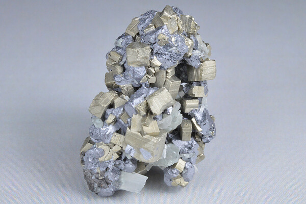 Pyrite, Galena, Quartz - floater