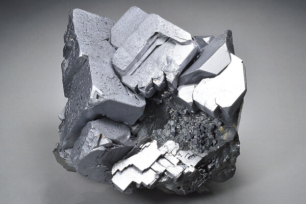 twinned and truncated Galena, gem Sphalerite var.Cleiophane