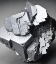 twinned and truncated Galena, gem Sphalerite var.Cleiophane