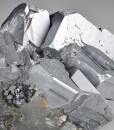 twinned and truncated Galena, gem Sphalerite var.Cleiophane