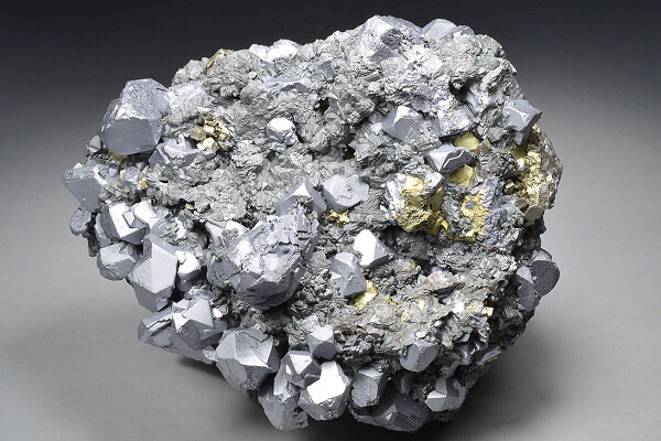 Galena, Sphalerite, Chalcopyrite, Pyrite