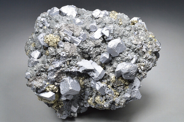 Galena, Sphalerite, Chalcopyrite, Pyrite
