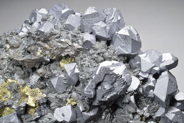 Galena, Sphalerite, Chalcopyrite, Pyrite