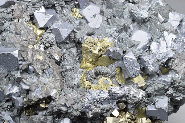 Galena, Sphalerite, Chalcopyrite, Pyrite