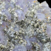 Quartz var.Amethyst, Pyrite, Chalcopyrite