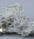 Quartz, Pyrite - floater
