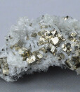 Quartz, Pyrite - floater