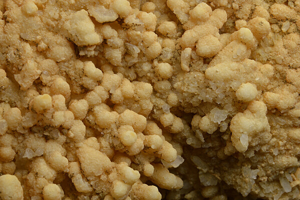 Calcite set on Quartz
