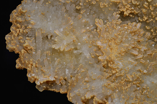 Calcite set on Quartz