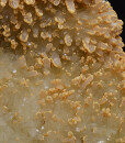 Calcite set on Quartz