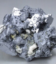 skeletal Galena, Calcite - floater