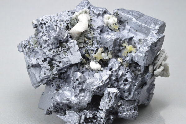 skeletal Galena, Calcite - floater