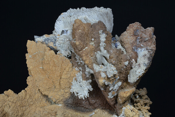 Dolomite, Quartz, Chalcedony