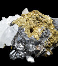 Chalcopyrite, Sphalerite, Quartz