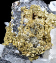 Chalcopyrite, Sphalerite, Quartz