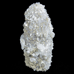 Quartz var.Amethyst, Pyrite