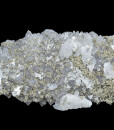 Quartz var.Amethyst, Pyrite