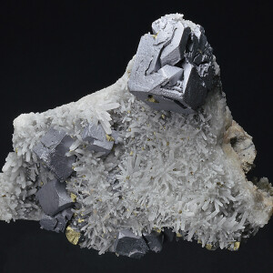 Galena, Quartz, Chalcopyrite