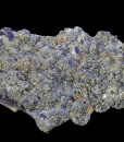 Quartz var.Amethyst, Pyrite