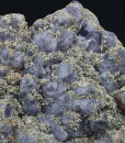 Quartz var.Amethyst, Pyrite