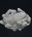 Calcite on Galena