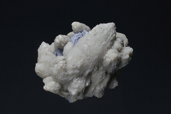 Calcite on Galena