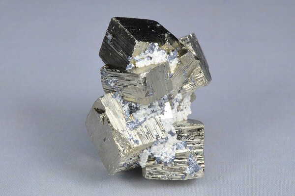 Pyrite, Calcite - floater