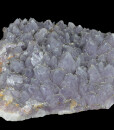 Quartz var.Amethyst, Chalcopyrite