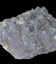 Quartz var.Amethyst, Chalcopyrite