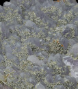 Quartz var.Amethyst, Chalcopyrite